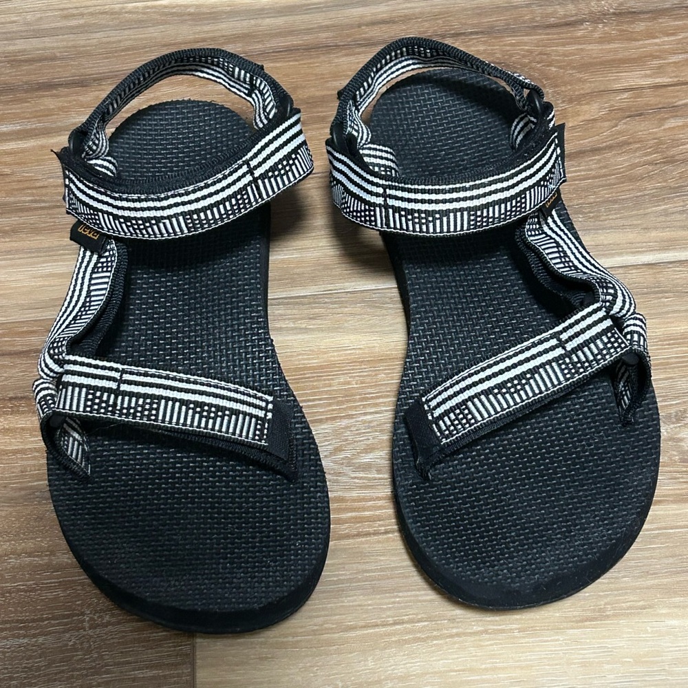 Teva Original Universal Campo Black/White